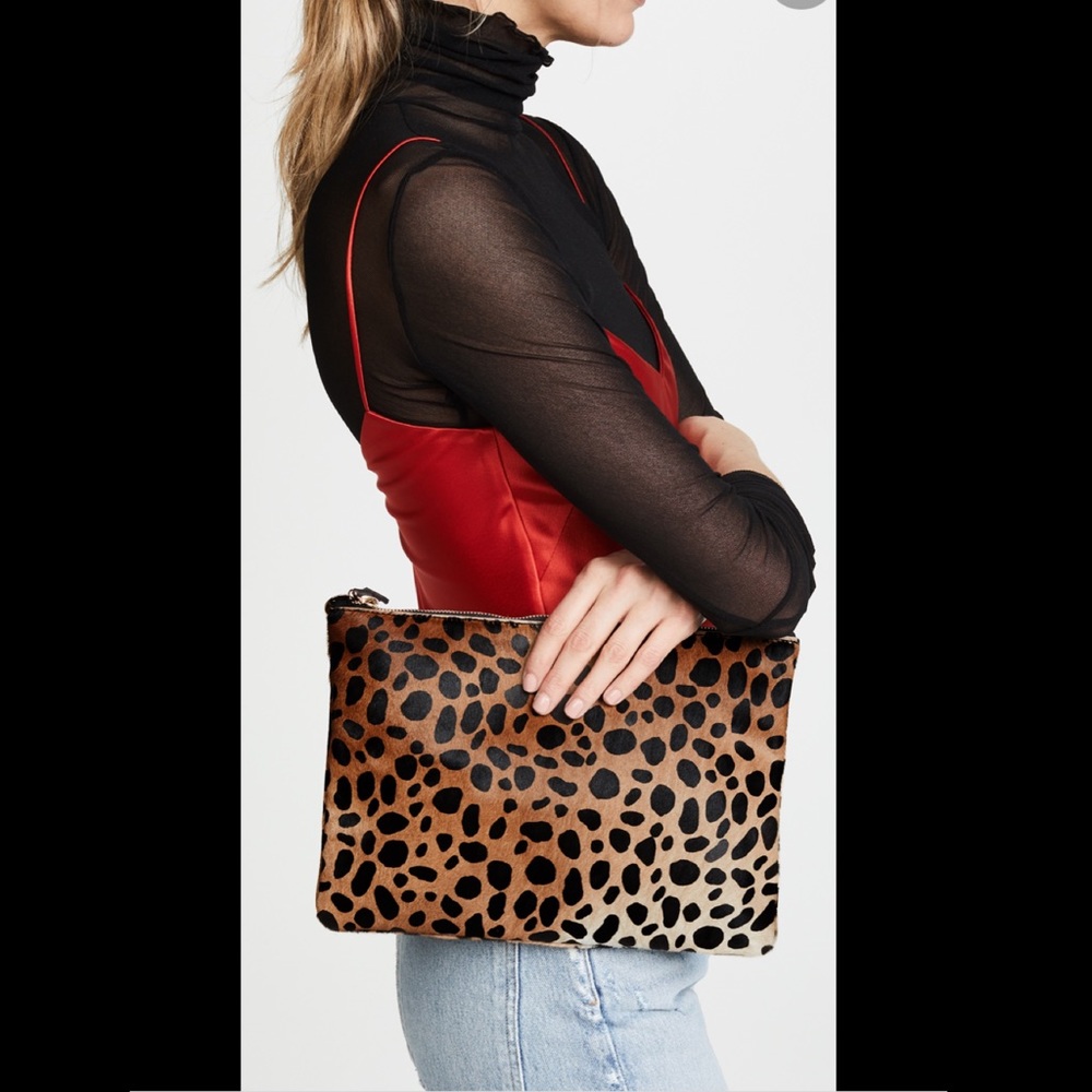 Clare V. classic clutch